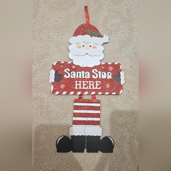 A Lot of Christmas Holiday Hats, Headbands, and Decor Wall Hanging - Picture 6 of 8